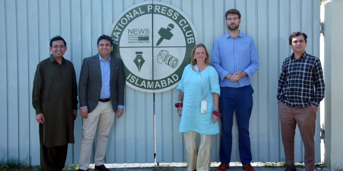 German Press Association Delegation from Hamburg Visits National Press Club Islamabad to Strengthen Pak-German Media Cooperation