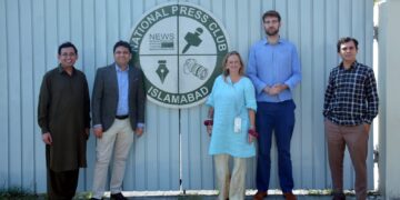 German Press Association Delegation from Hamburg Visits National Press Club Islamabad to Strengthen Pak-German Media Cooperation